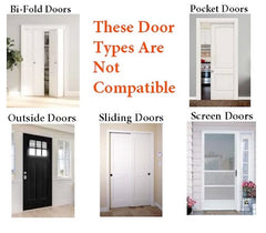 Safety Innovations door top lock fits 1 3/8-inch interior doors securely.