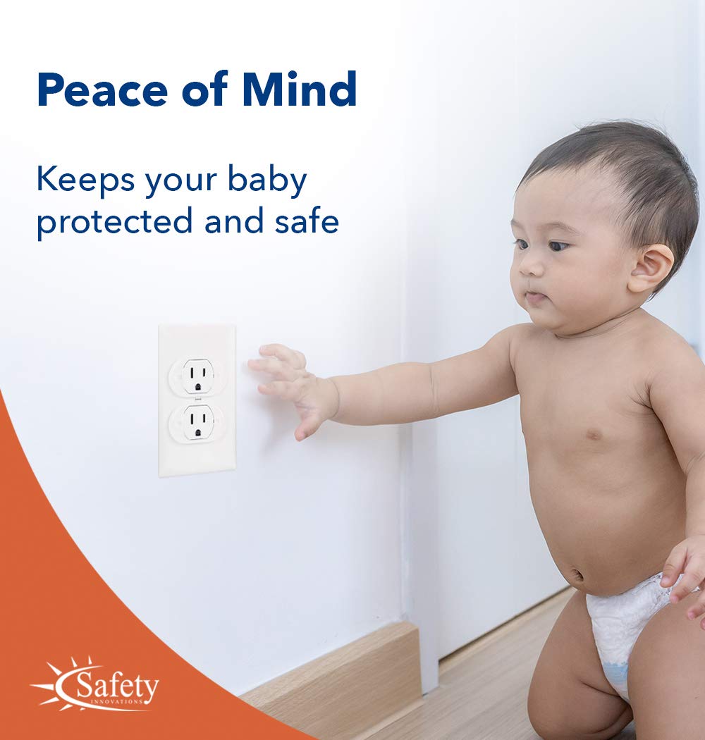 Safety Innovations Household Safety Outlet Caps suit homes, hotels, and offices.