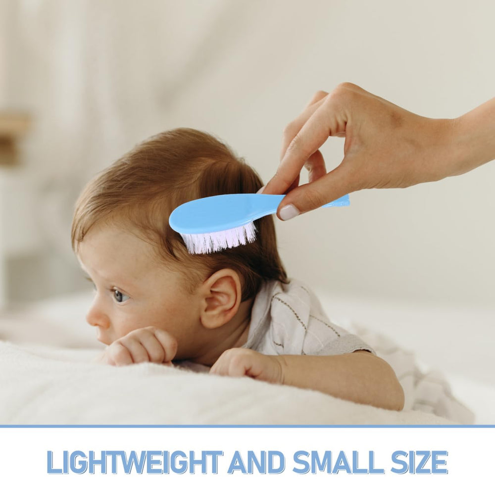 SAFIGLE baby comb included for smooth detangling during bath time.