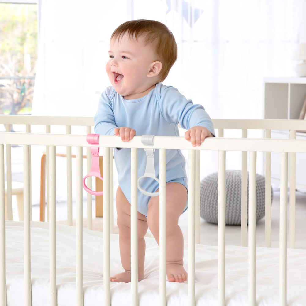 SAFIGLE baby learning to stand with a secure grip and confidence.