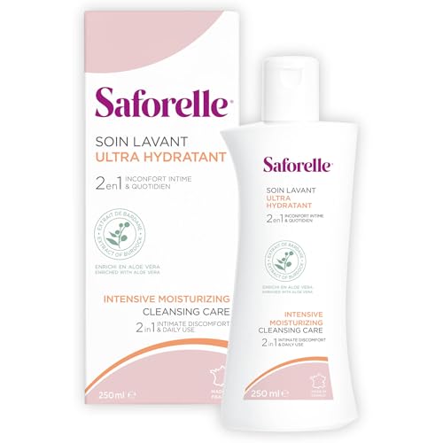Soft, smooth skin after Saforelle cleansing.