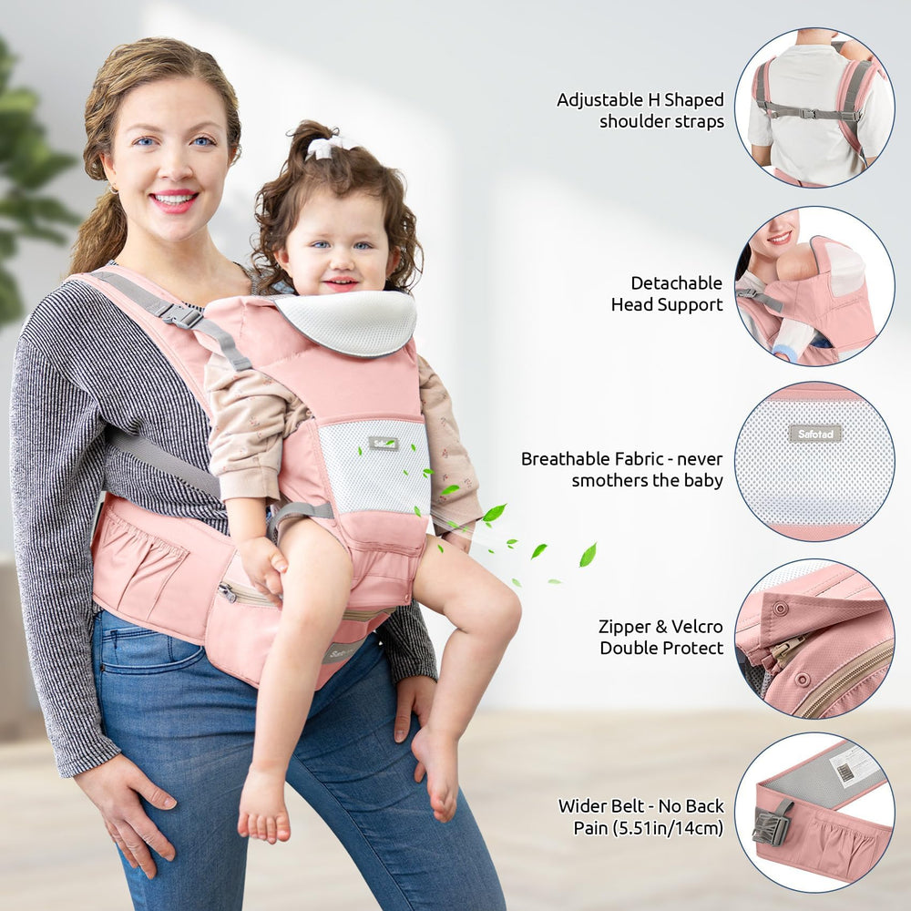 Safotad adjustable waist belt fits a wide range