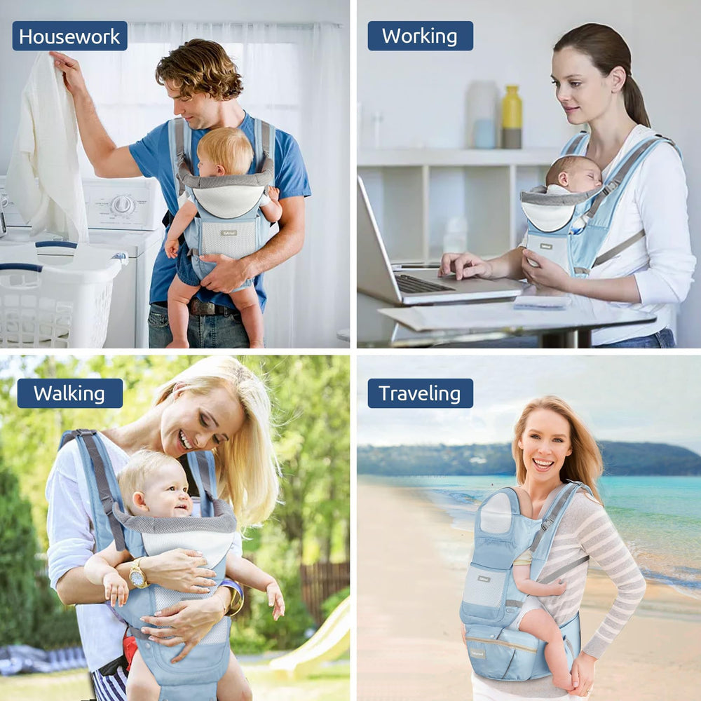Safotad versatile wearing styles cover newborn to toddler growth