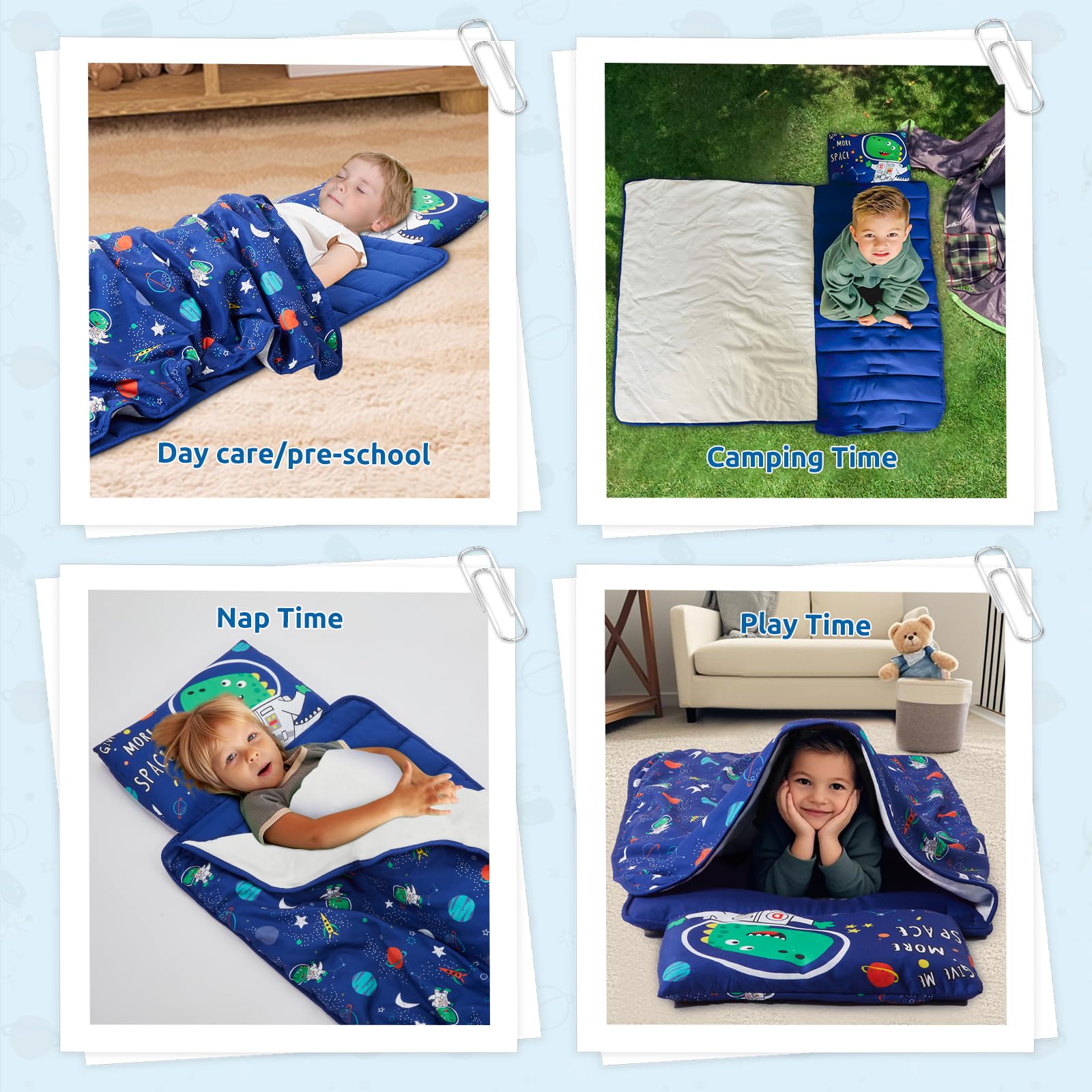 Safotad nap mat on-the-go design ideal for travel and camping.