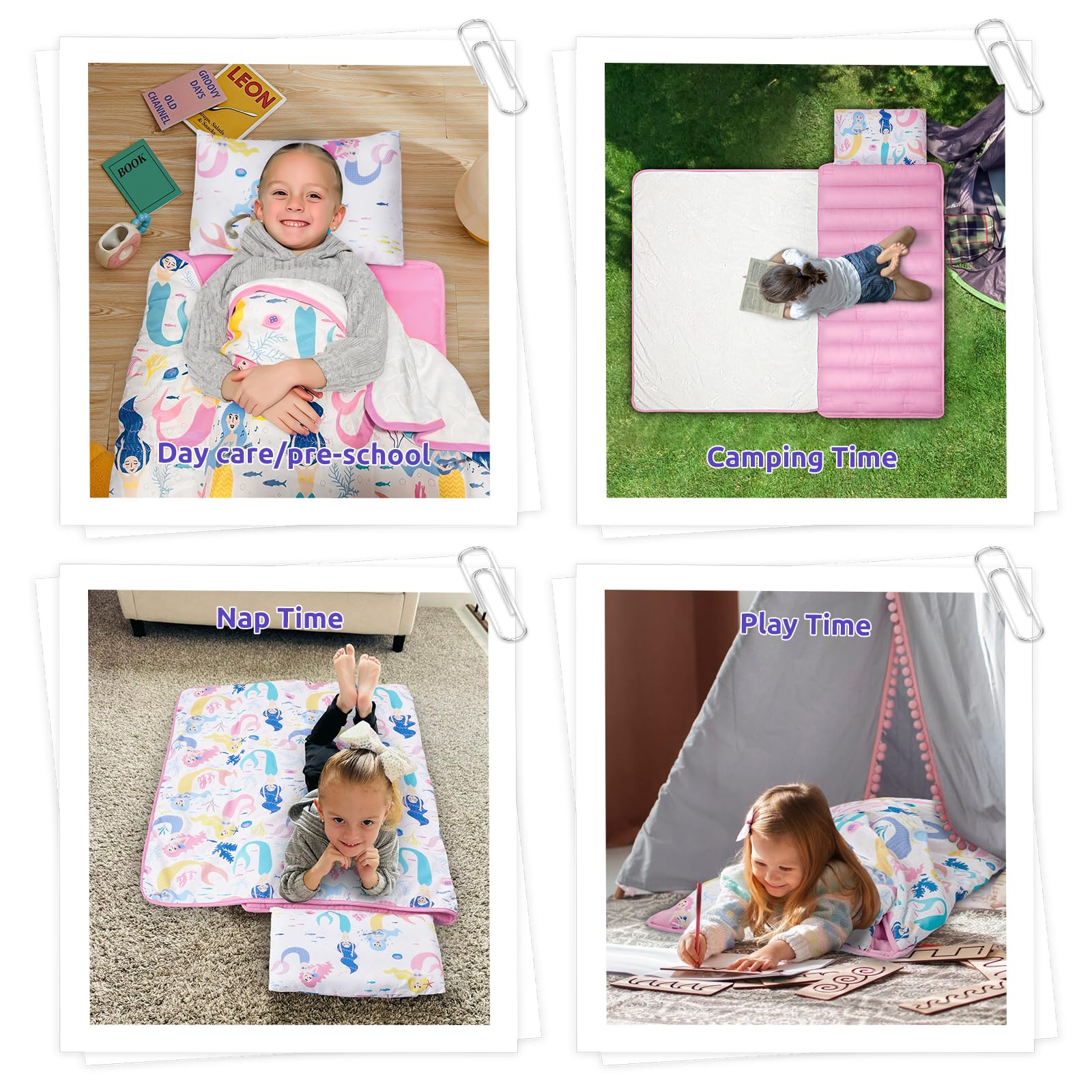 Safotad nap mat name tag for quick identification