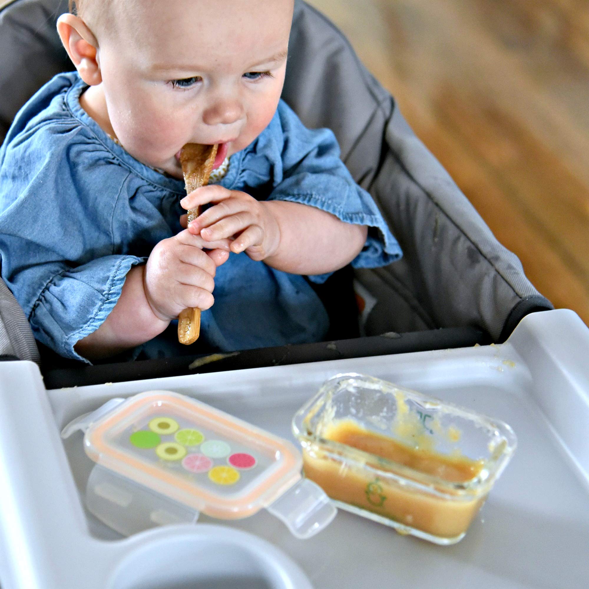 Sage Spoonfuls measurement marks support perfect portions for babies