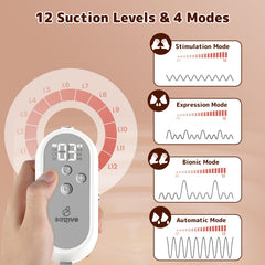 Saglve ABP-1308 three modes nine levels offer customizable suction