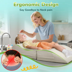 SAHEYER hair washing station anti-slip bottom keeps it steady during washing.
