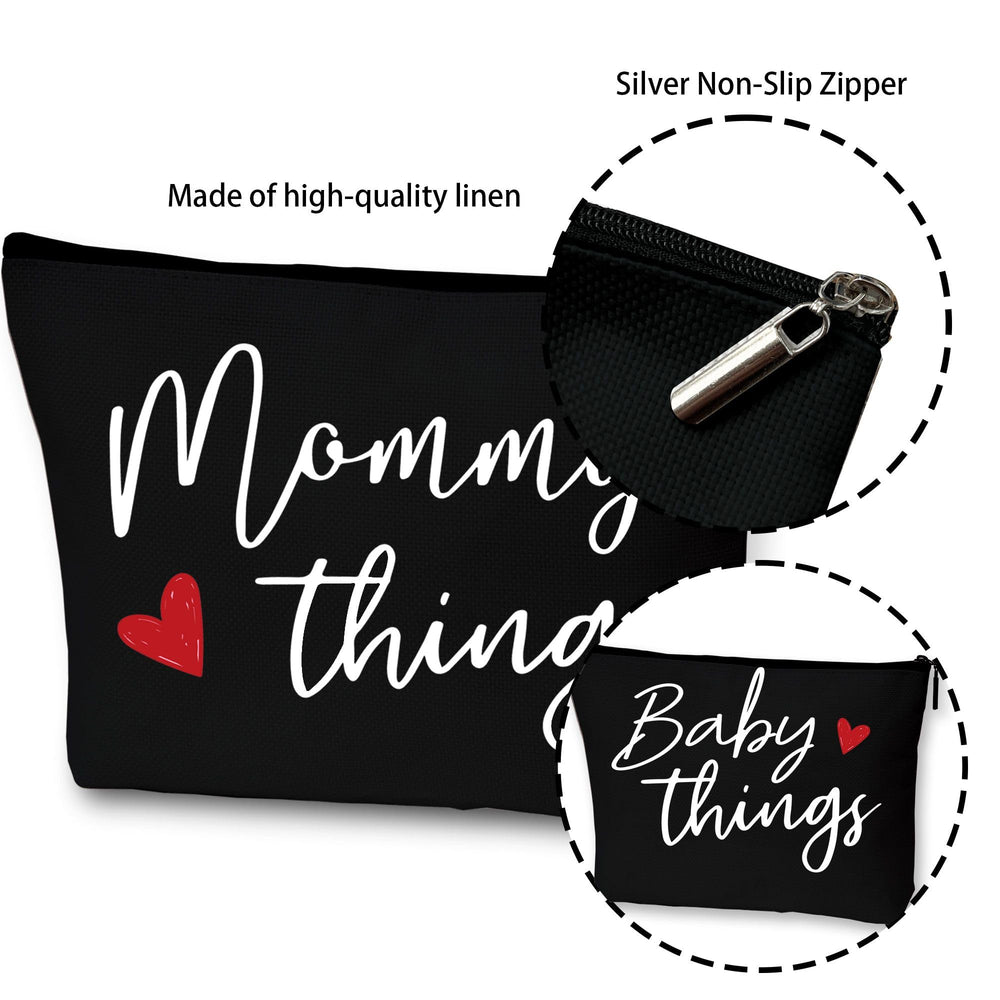 Sahjzk Baby Things pouch neatly holds bottles and wipes