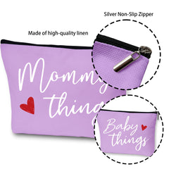 Sahjzk diaper bag accessories pouches fit in bags, strollers, or purses.