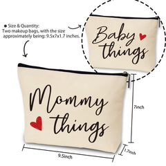 Sahjzk closeup of mommy and baby labels for quick access