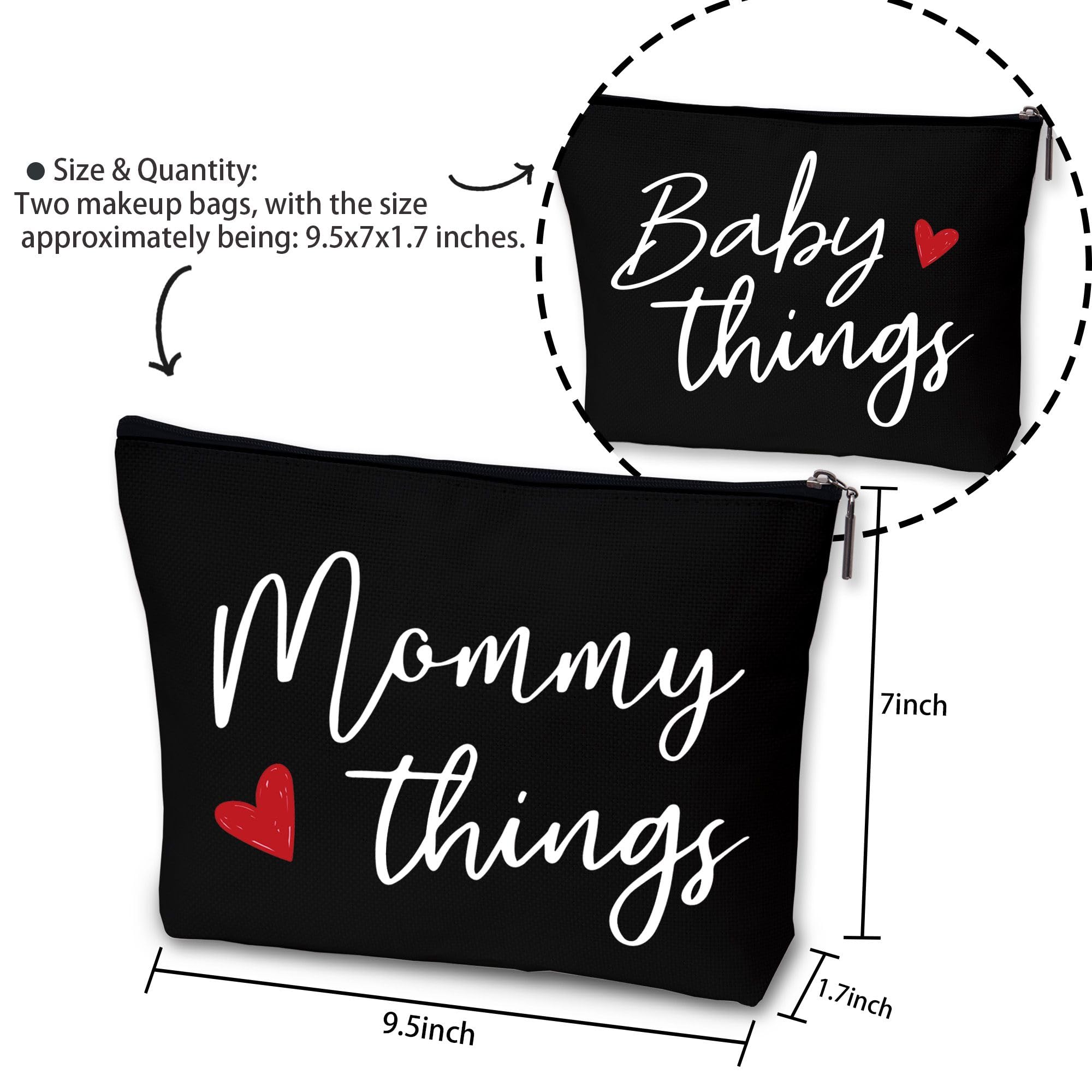 Sahjzk Mommy Things pouch keeps essentials tidy during trips