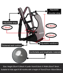 Saicheek adjustable shoulder straps fit growing children for comfort.