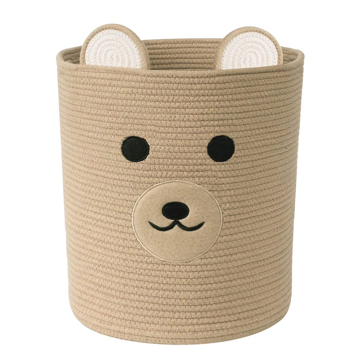 Saiiwnn bear basket nursery ideal for toy storage and tidy rooms
