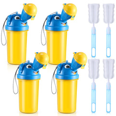 Saillong portable urinal for kids front view, ideal for car trips and quick potty breaks.