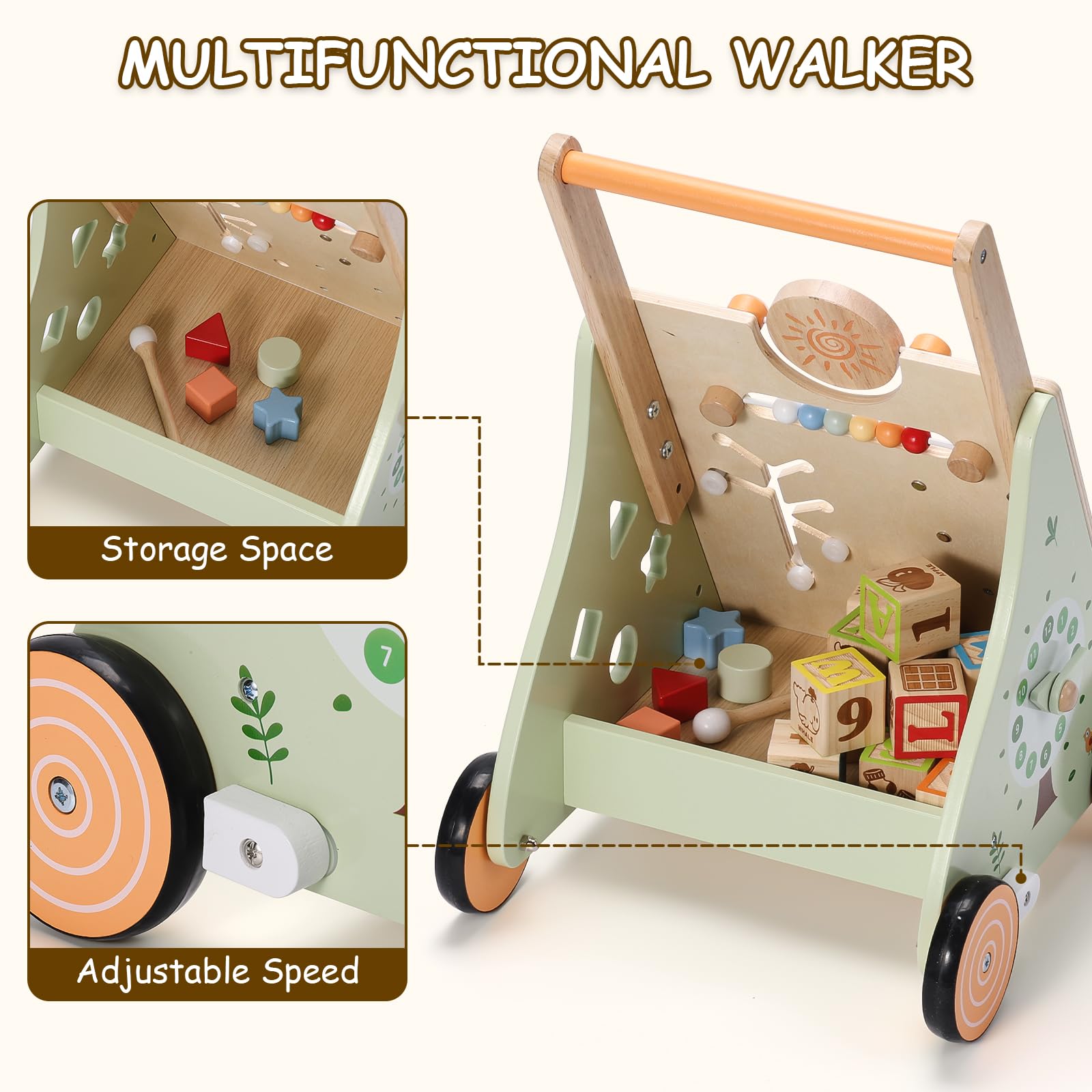 SainSmart Jr Montessori panel invites sensory play and exploration.