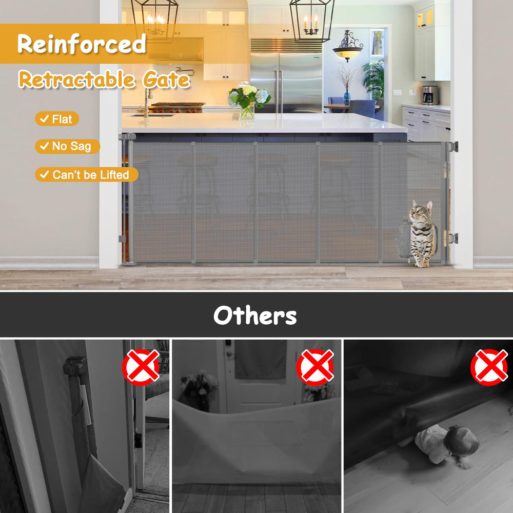 Sair Pet cat door close-up showing convenient access for cats