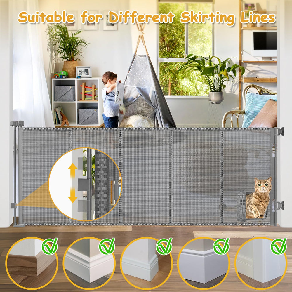 Sair Pet durable PVC material resists scratches from pets