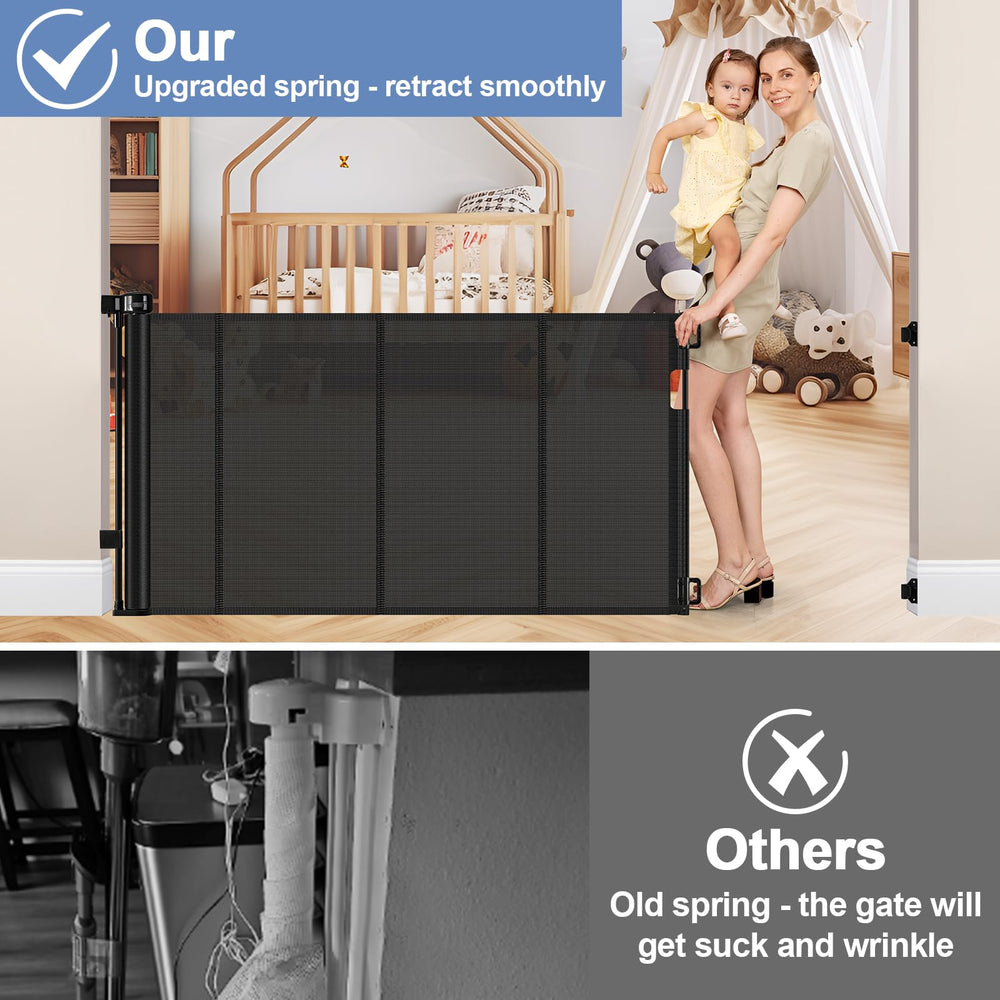 Sair Pet versatile indoor outdoor gate suitable for kitchens, doorways, stairs, and patios.