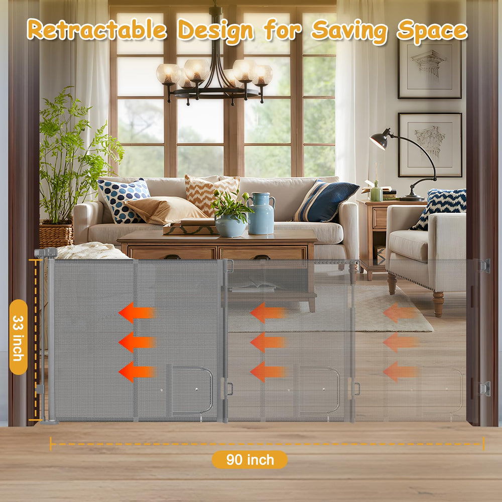 Sair Pet reinforced bars detail ensures the mesh stays flat and secure