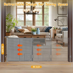 Sair Pet reinforced bars detail ensures the mesh stays flat and secure