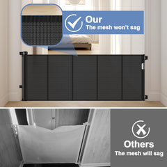 Sair Pet thickened spring ensures smooth retracting without sagging or sticking.
