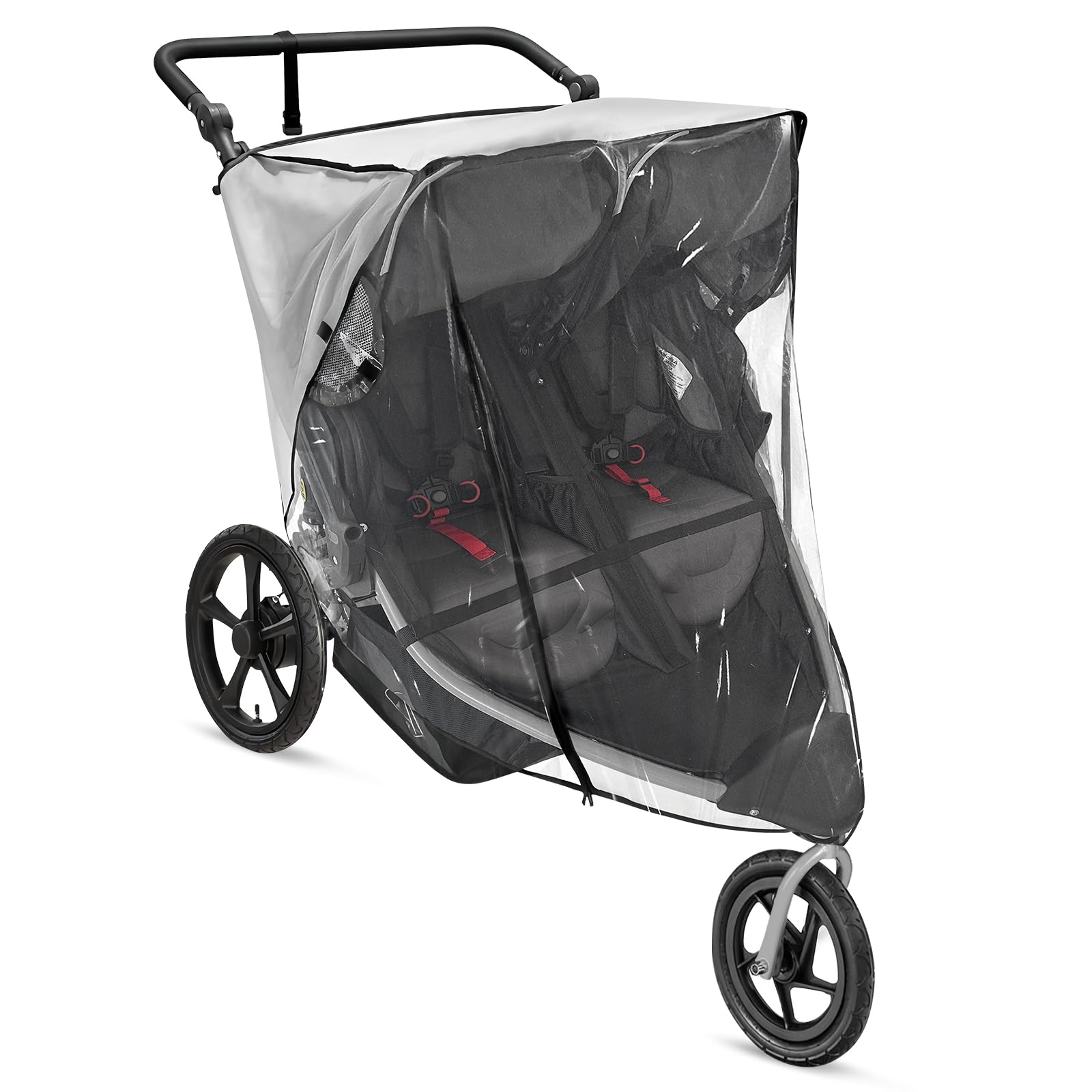 Salcod stroller rain cover compatible with BOB Duallie for dry outings