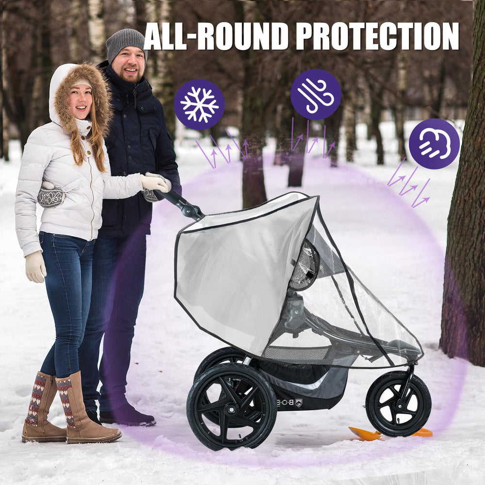Salcod rain cover quick and easy to install on your stroller