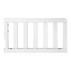Salcod Toddler Guardrail attached to a Dream On Me crib for secure transition.