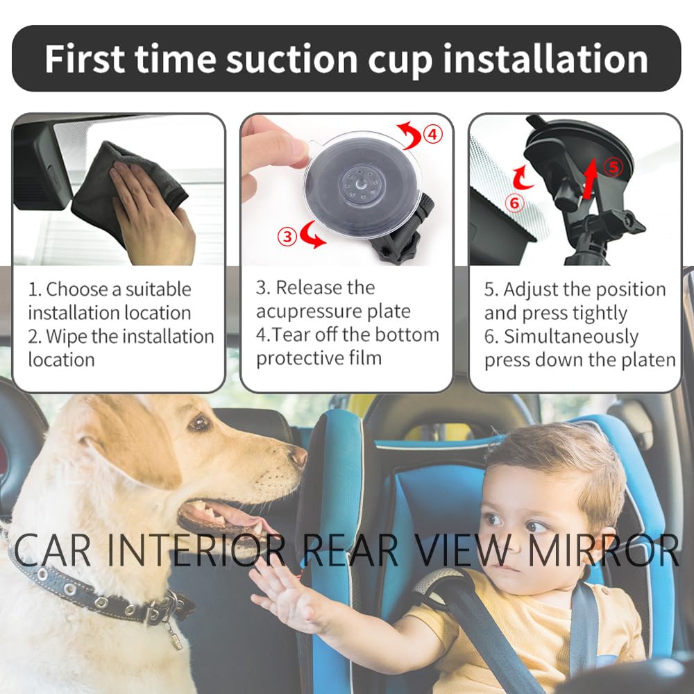 Salior quick-install design lets you mount on glass or dash in seconds