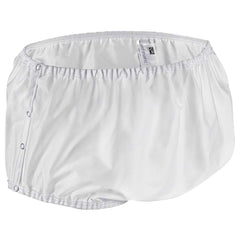 Salk Sani-Pant Cover-Up side view highlighting snap-on ease for fast changes