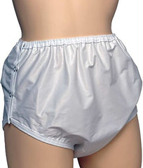 Salk Sani-Pant Cover-Up close-up of waist elastic and cotton bindings for comfort