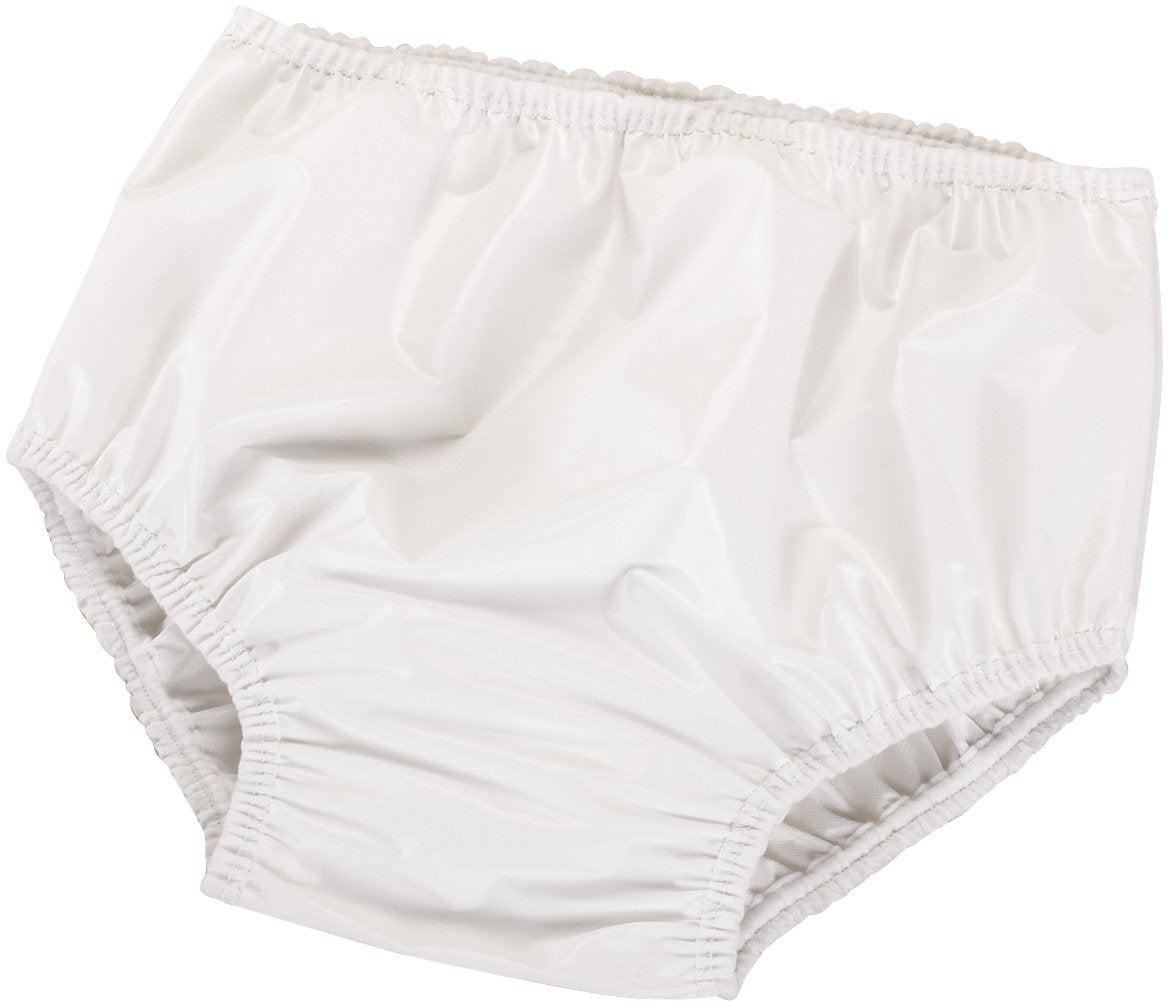 Salk Sani-Pant pull-on waterproof brief, ideal as a diaper cover and leak protection.