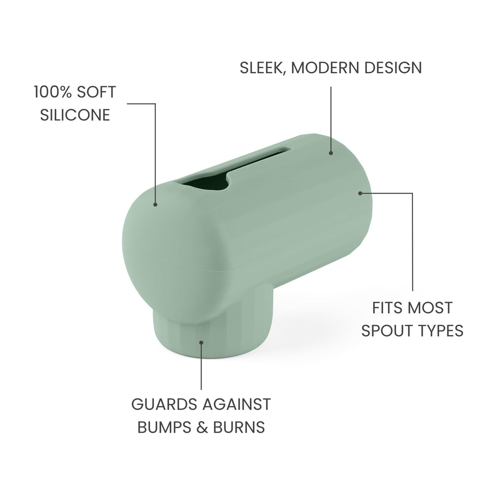 Sallurna spout cover easy-clean silicone finish for quick maintenance