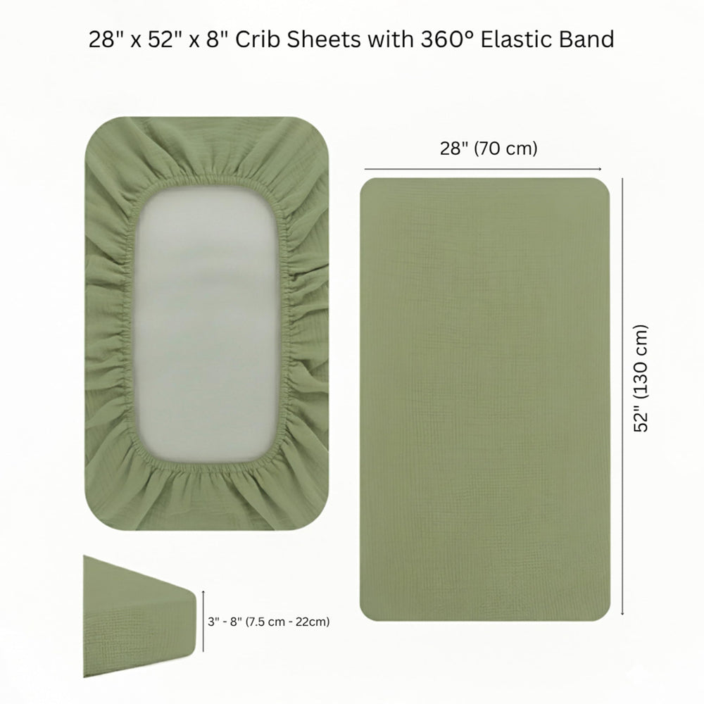Salt Earth crib sheet makes a thoughtful gift for new parents