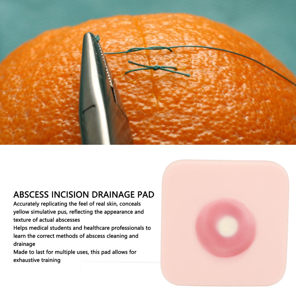 Saluaqui silicone abscess trainer skin detail supports safe training