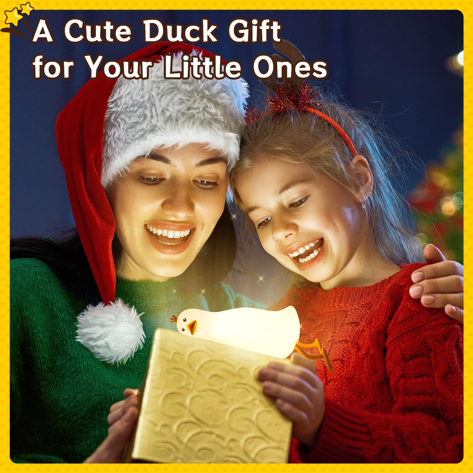 SALUOKE duck light used as bedside reading companion
