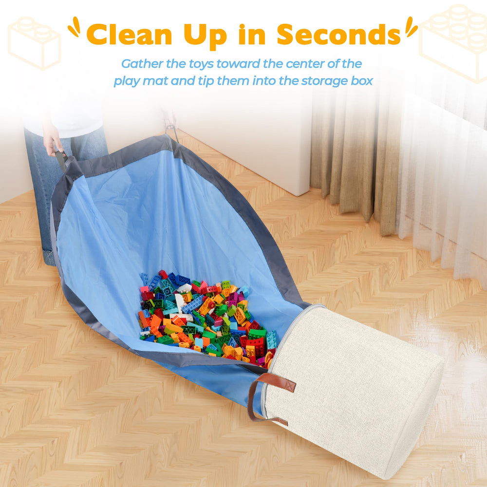 SAM AND MABEL durable fabric body maintains shape and durability.