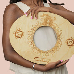 Sama Handcraft devi steaming wooden seat, sturdy base for personal sessions