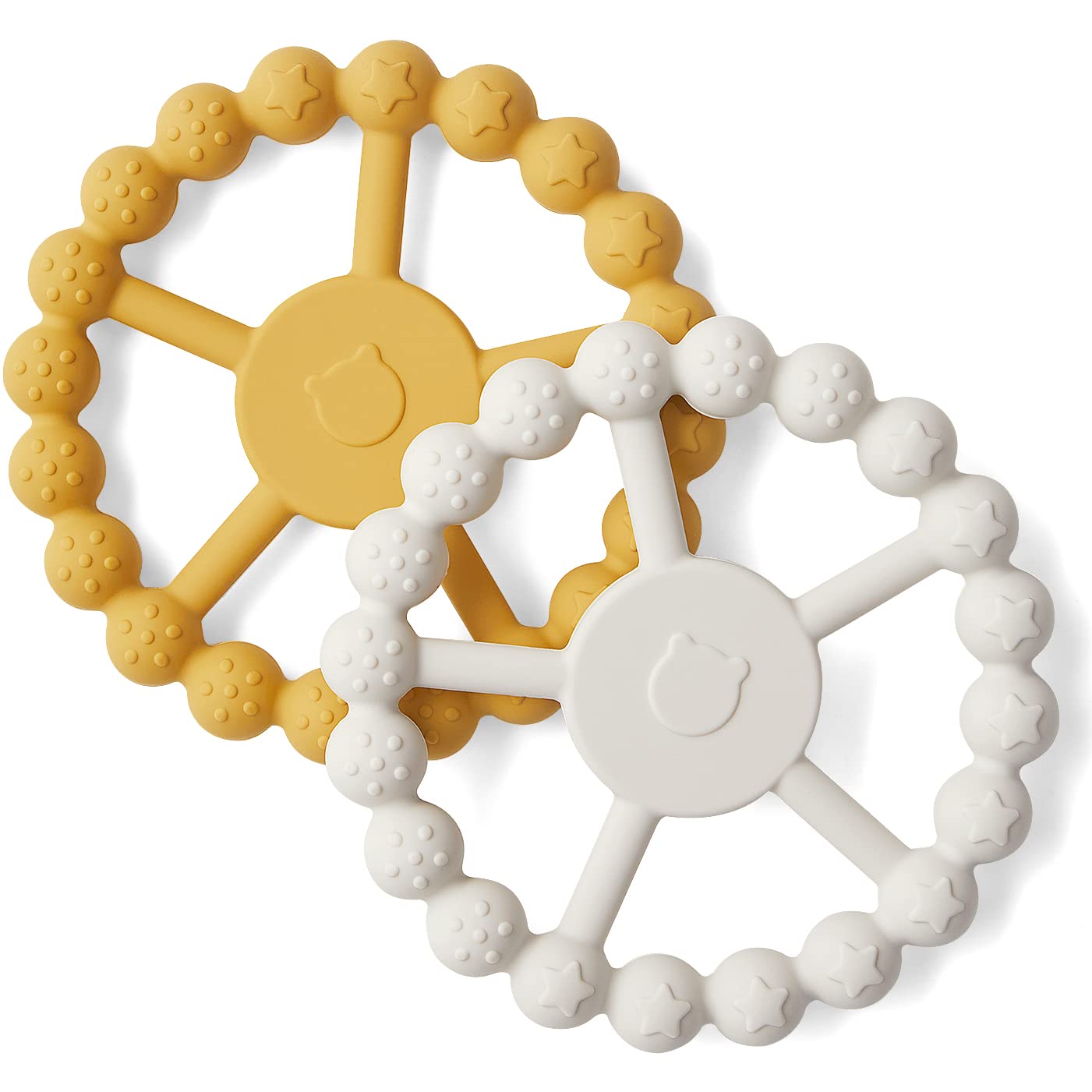 Samigo Ring teether ferris wheel design for engaging teething play and soothing gums.