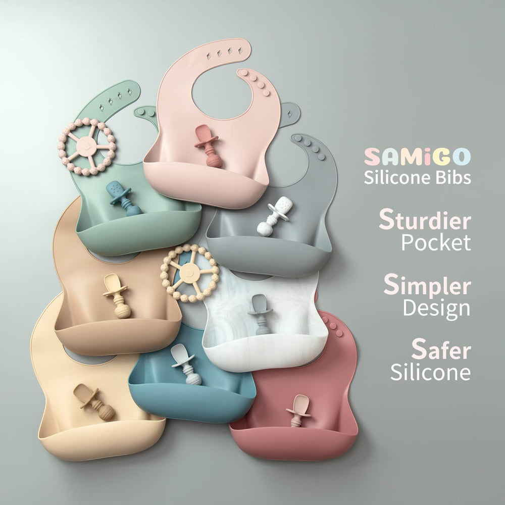 SAMiGO dishwasher-safe set ensures easy cleanup after meals.