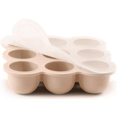 Samuelworld freezable tray with clip-on lid provides leak-proof storage