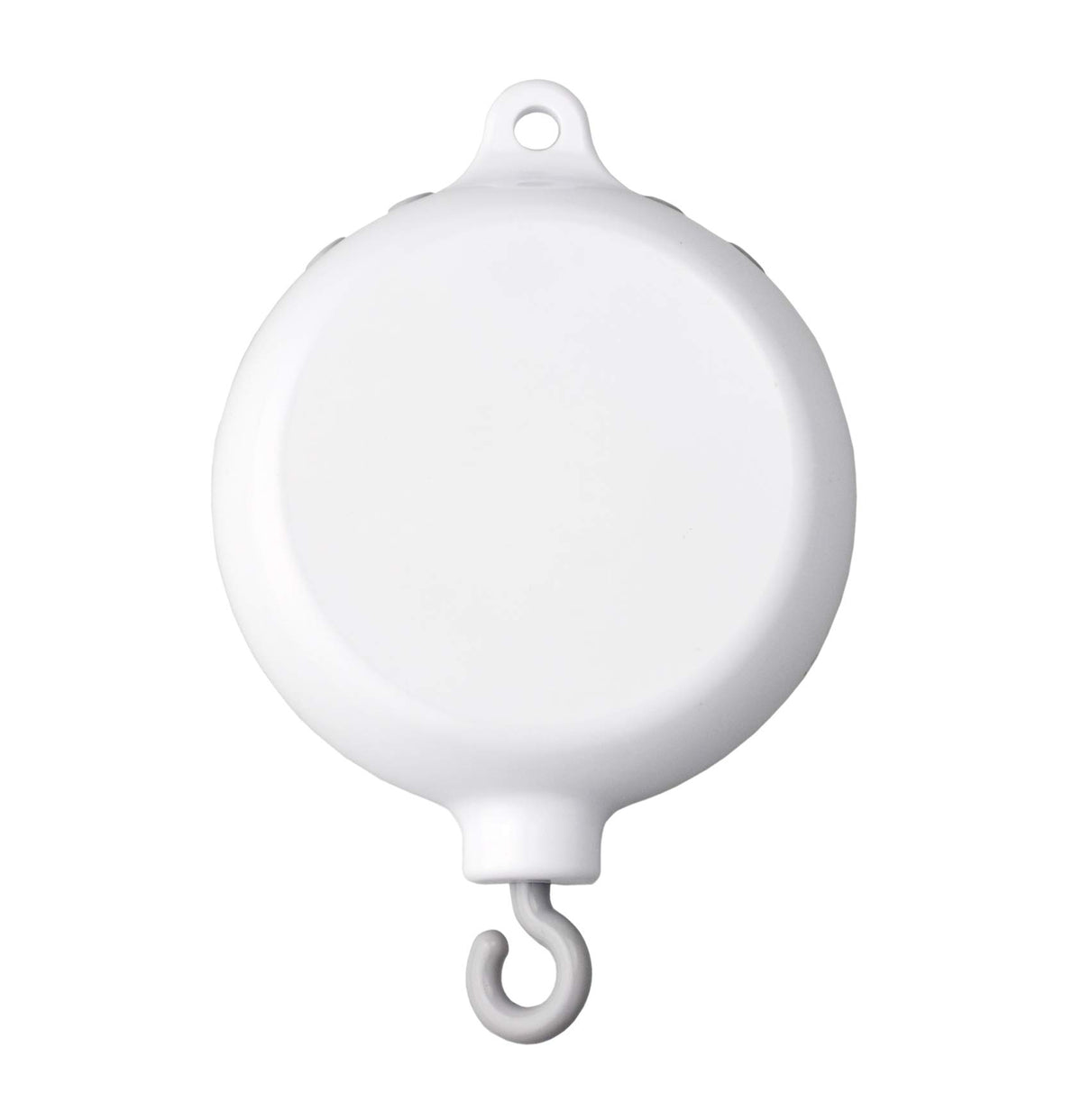 SAMYO baby musical mobile on crib with gentle rotation for soothing bedtime.