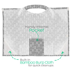 360-degree coverage nursing cover by San Francisco Baby for full privacy while feeding.