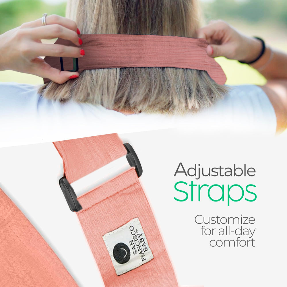 San Francisco Baby nursing cover front pocket keeps essentials within reach.