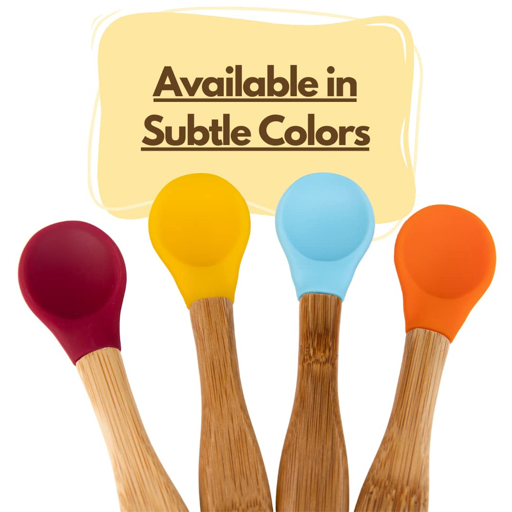 SAN SERO Babynow 2-pack spoons support mess-free meals at home.