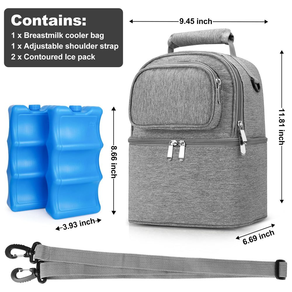 Sanchamy adjustable strap lets you wear the bag as a cross-body or backpack.