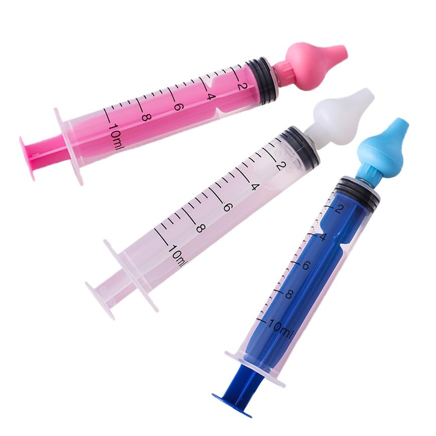 Sandhill Tools baby nasal aspirator syringe for gentle mucus removal in infants.