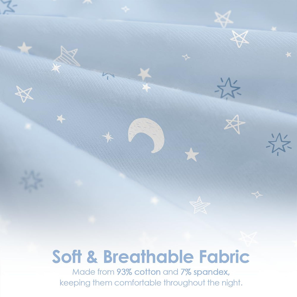 SANDJEST arm-in sleep sack with zipper for easy changes