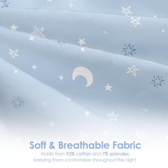 SANDJEST arm-in sleep sack with zipper for easy changes